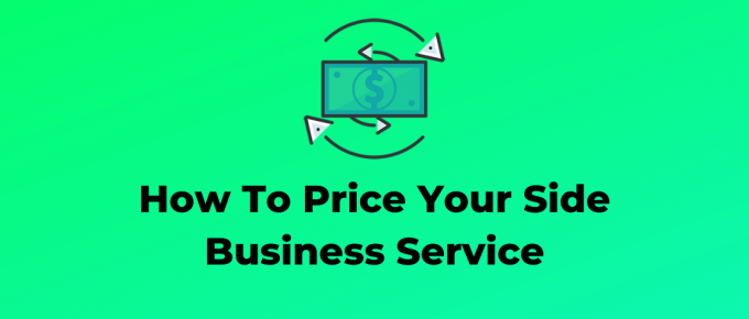 Pricing your service - Website